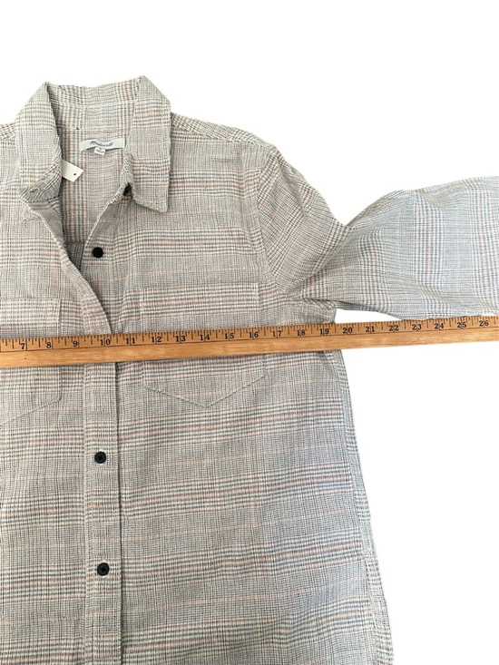 Madewell Classic Ex-Boyfriend Dermott Plaid Casual Button Down Medium NWT - Picture 9 of 10